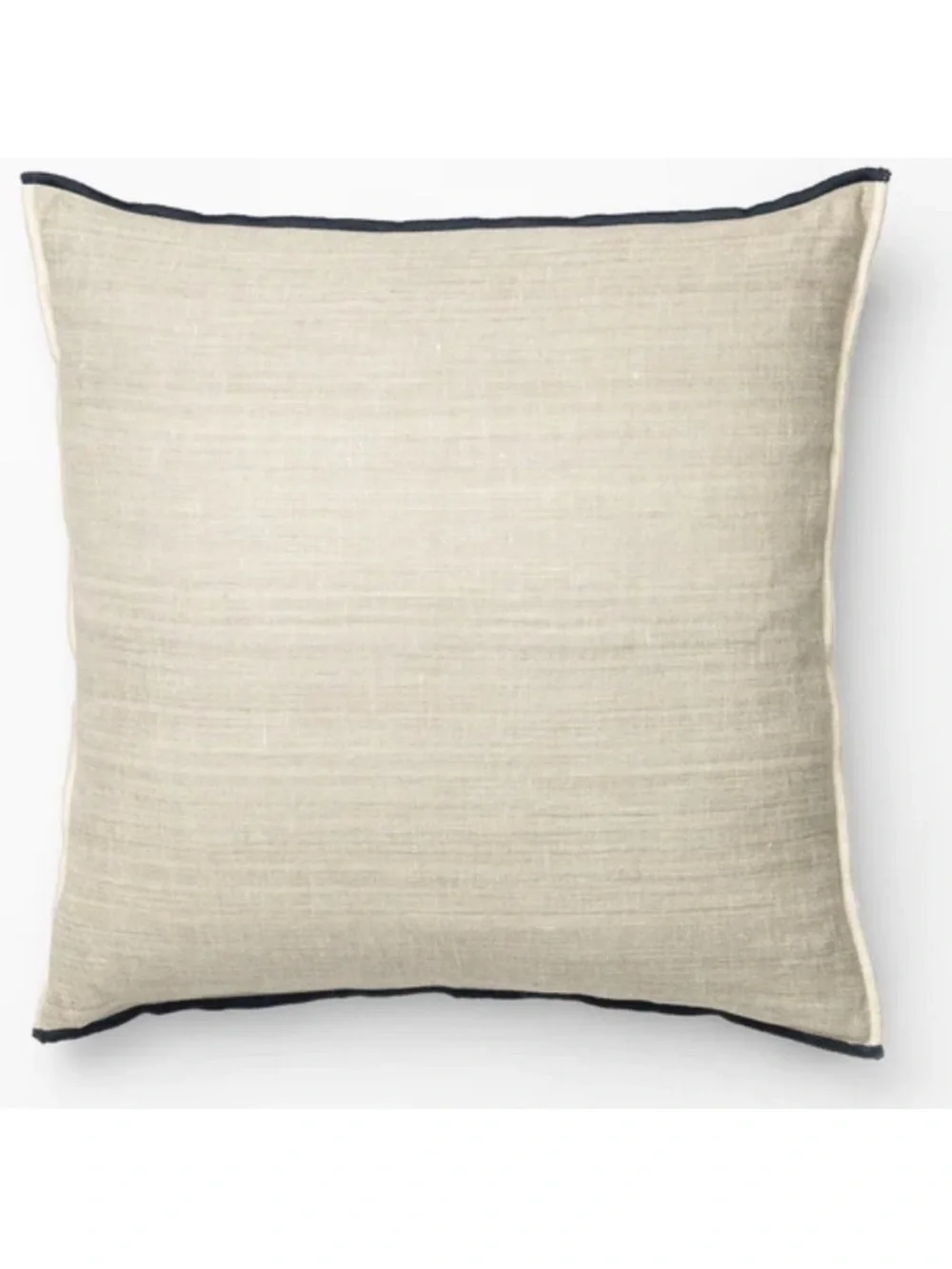 Set of 2 Mcgee and Co Silk and Linen Pillow Covers